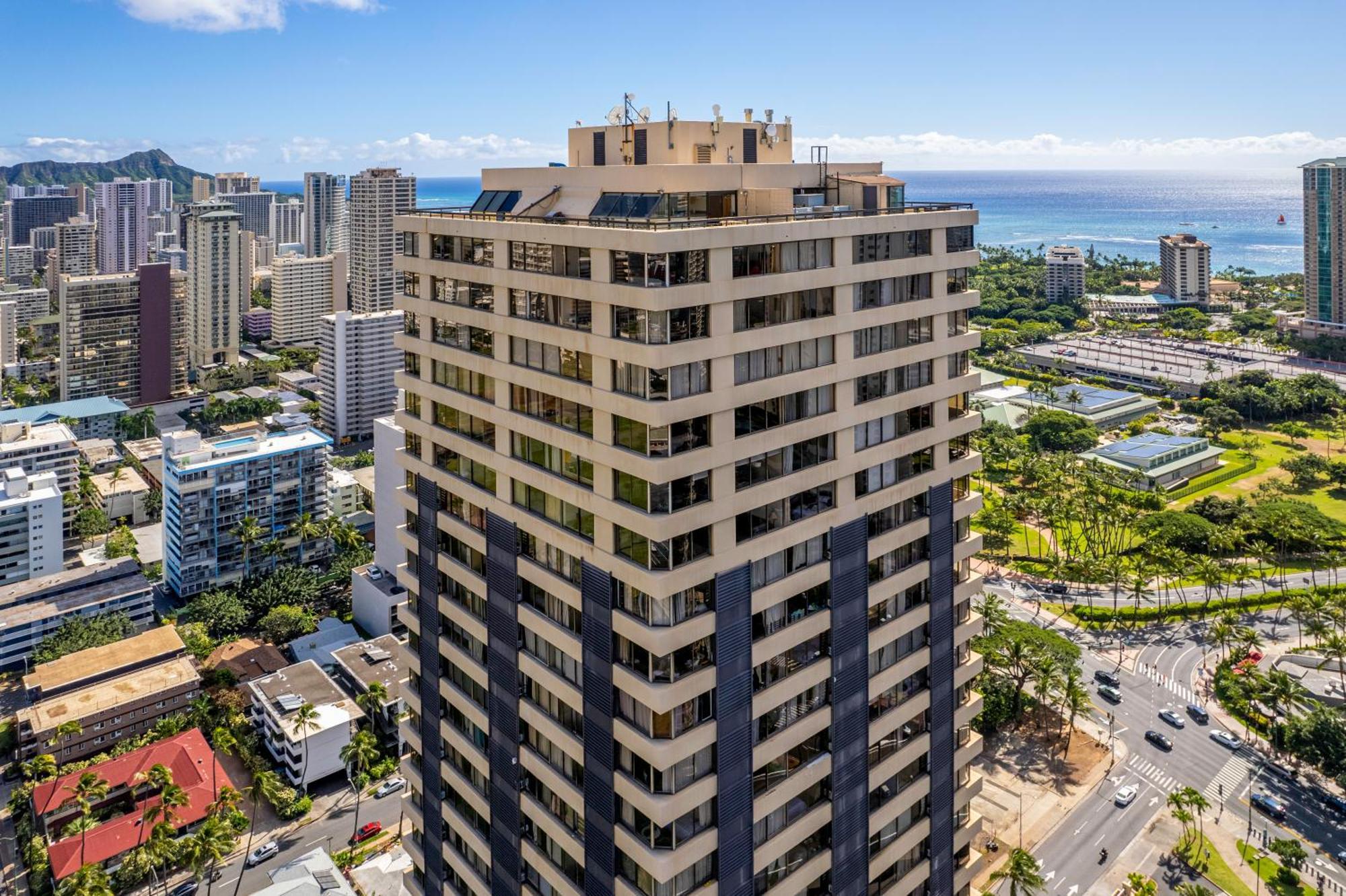 Hawaiian Monarch Penthouse 402 Appartement Honolulu Buitenkant foto