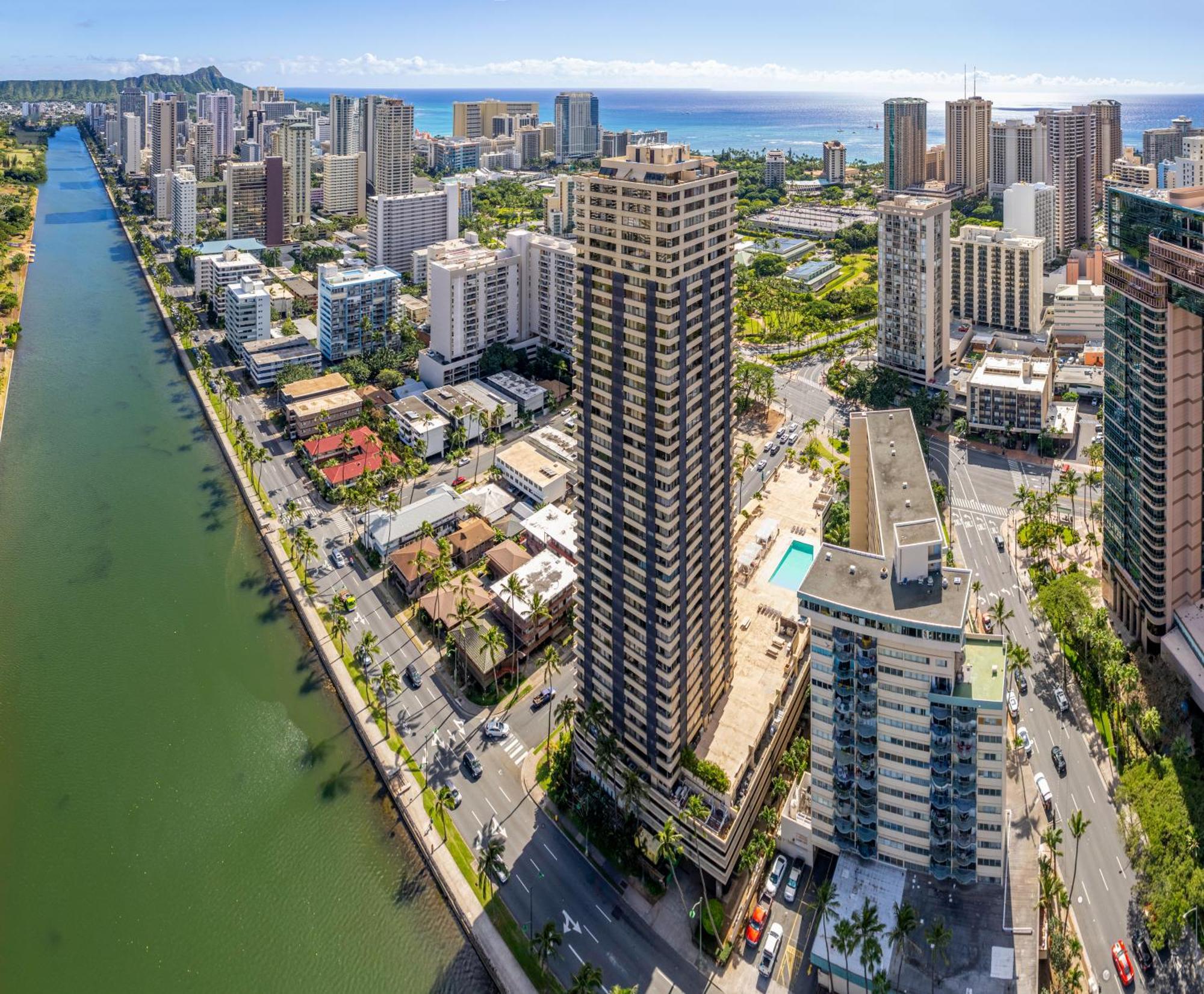 Hawaiian Monarch Penthouse 402 Appartement Honolulu Buitenkant foto